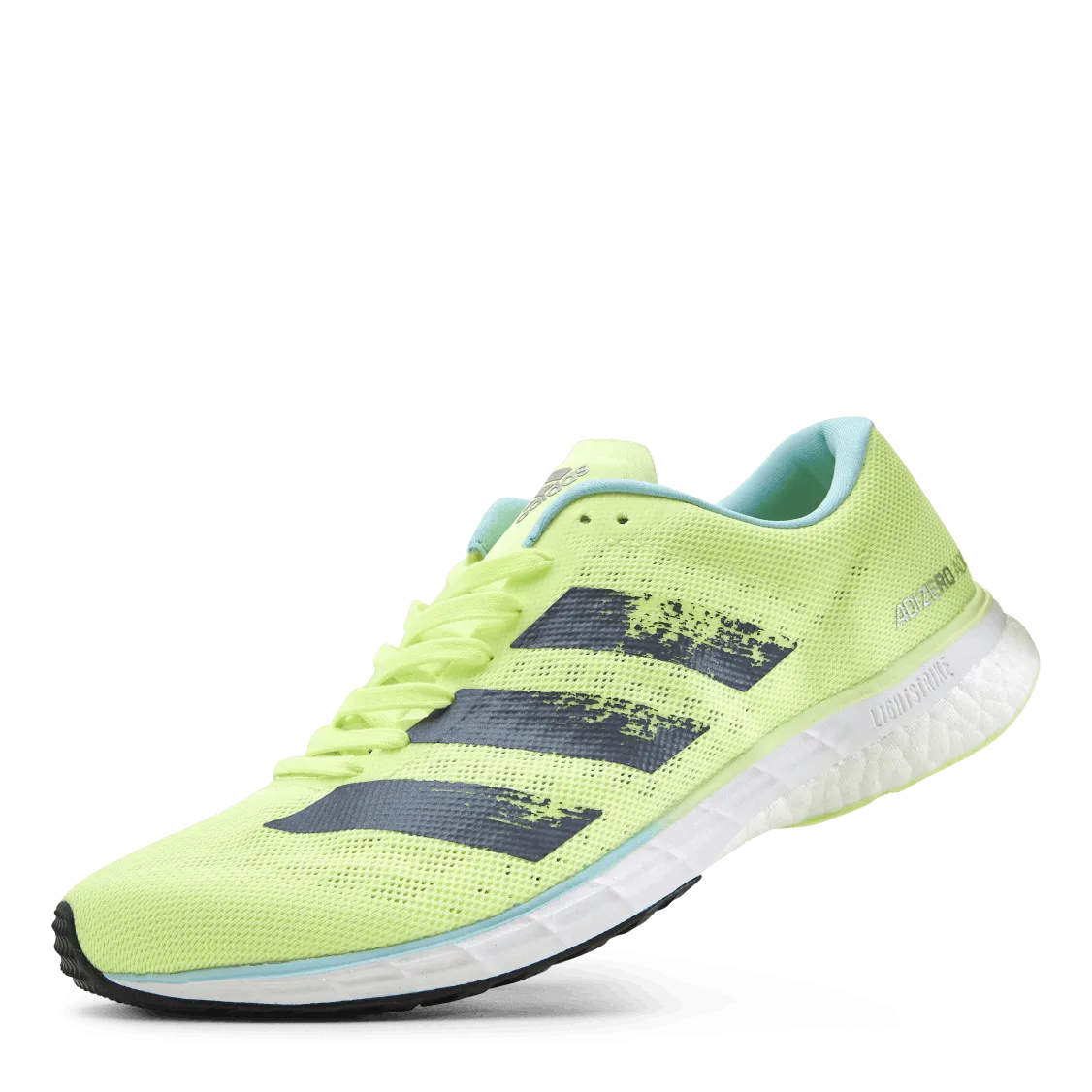 Adizero Adios 5 W Hi-Res Yellow / Crew Navy / Clear Aqua