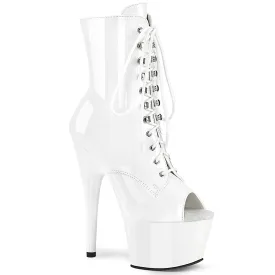 ADORE-1021 Pleaser White Patent Sexy Platform Shoes (Pole Dancing Heels)