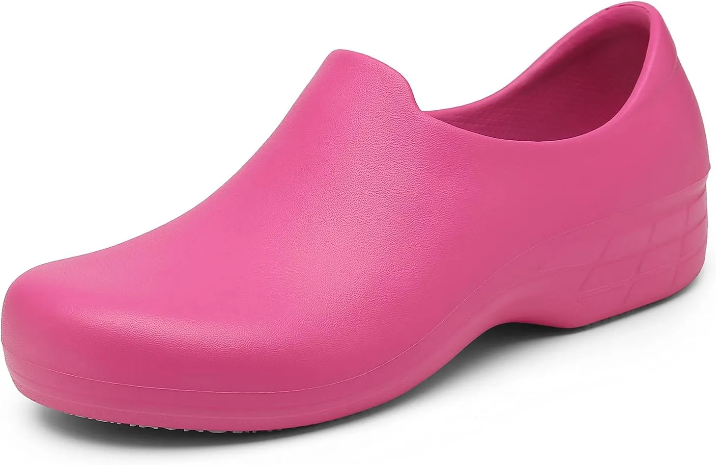 Black Garden Shoes for Women - Professional Oil Water Resistant Nursing Chef ShoesNon-Slip Safety Working Shoes for Kitchen Garden Hospital