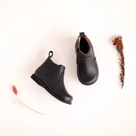Black Ophelia {Children's Leather Boots}