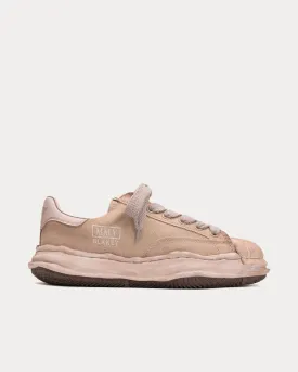 Blakey OG Sole Over-Dyed Canvas Brown Low Top Sneakers