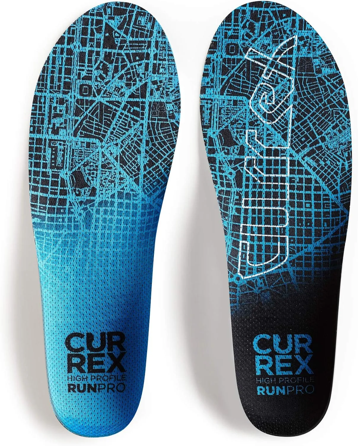 CURREX RunPro Insoles for Running Shoes ?C Arch Support Inserts to Help Reduce Fatigue, Prevent Injuries & Boost Performance ?C For Men & Women ?C High Arch, Large