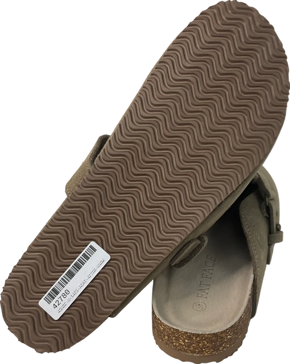 fat face Brown Stone Elsie Outdoor Slippers UK 7 EU 41 👞