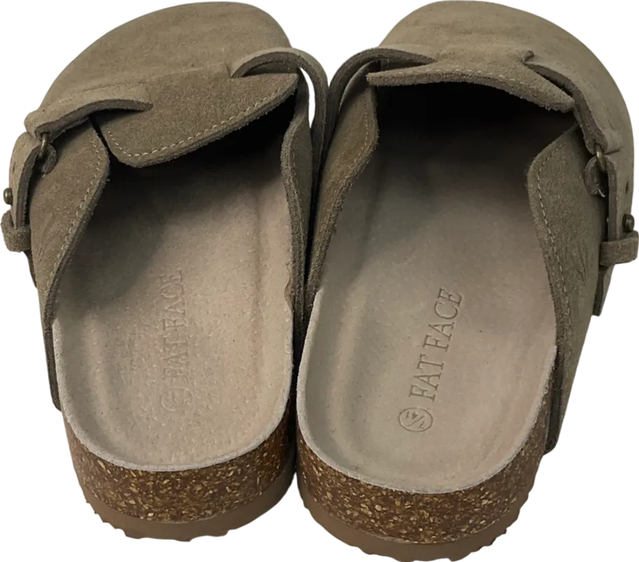 fat face Brown Stone Elsie Outdoor Slippers UK 7 EU 41 👞
