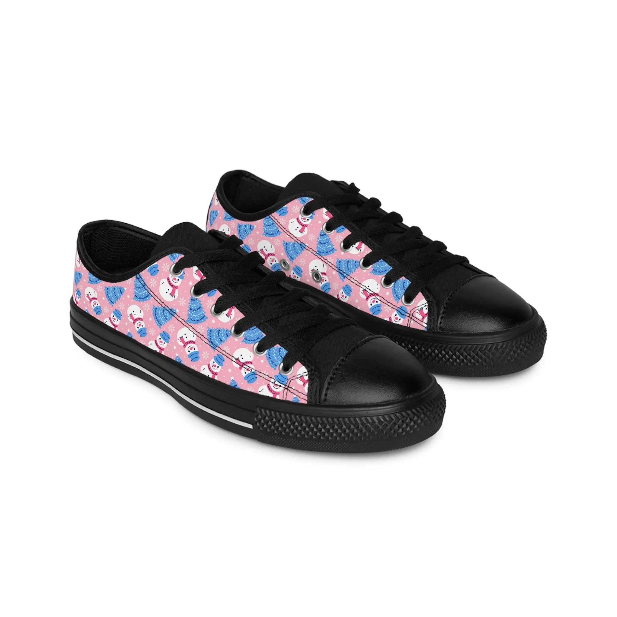 Festive Snowman Women's Sneakers