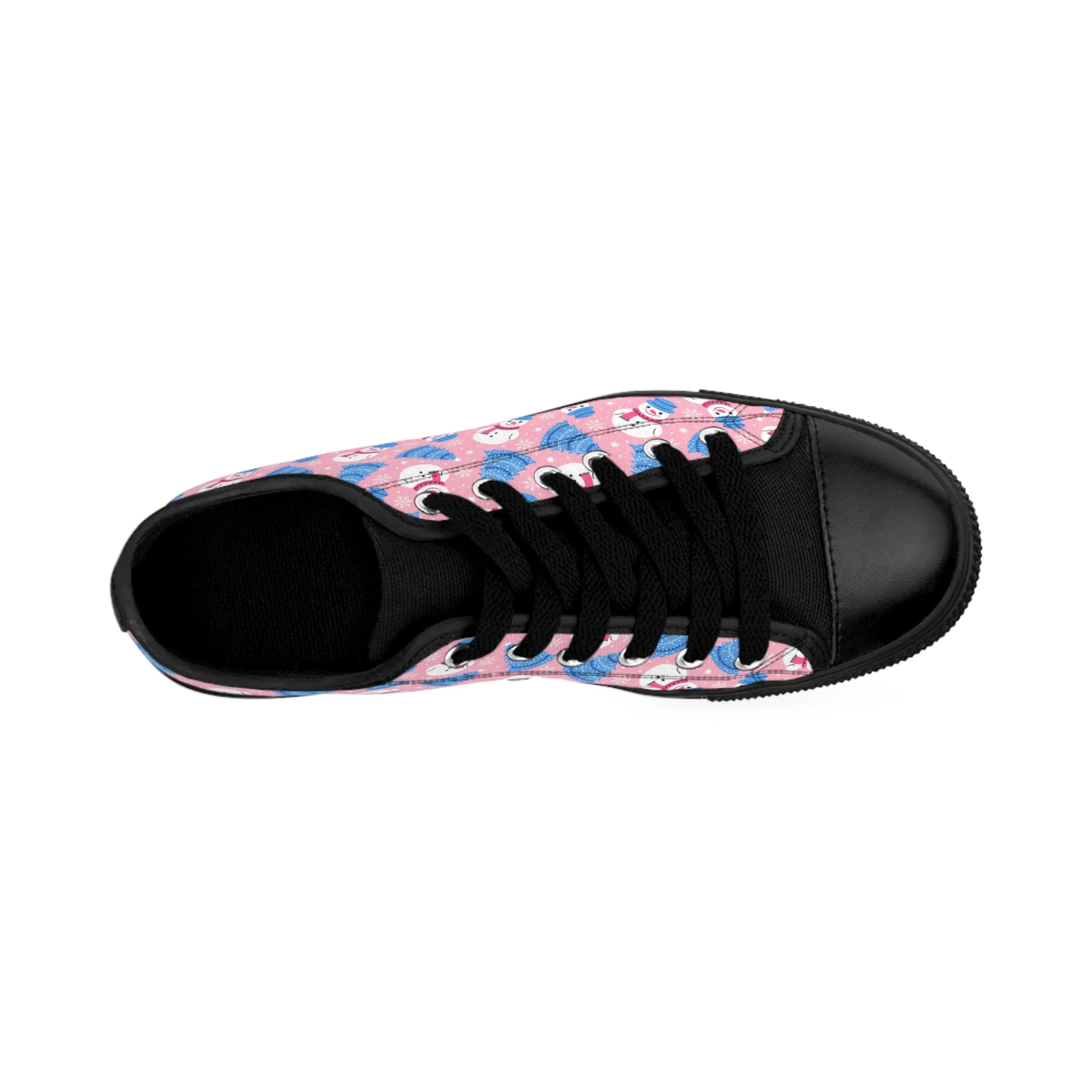 Festive Snowman Women's Sneakers