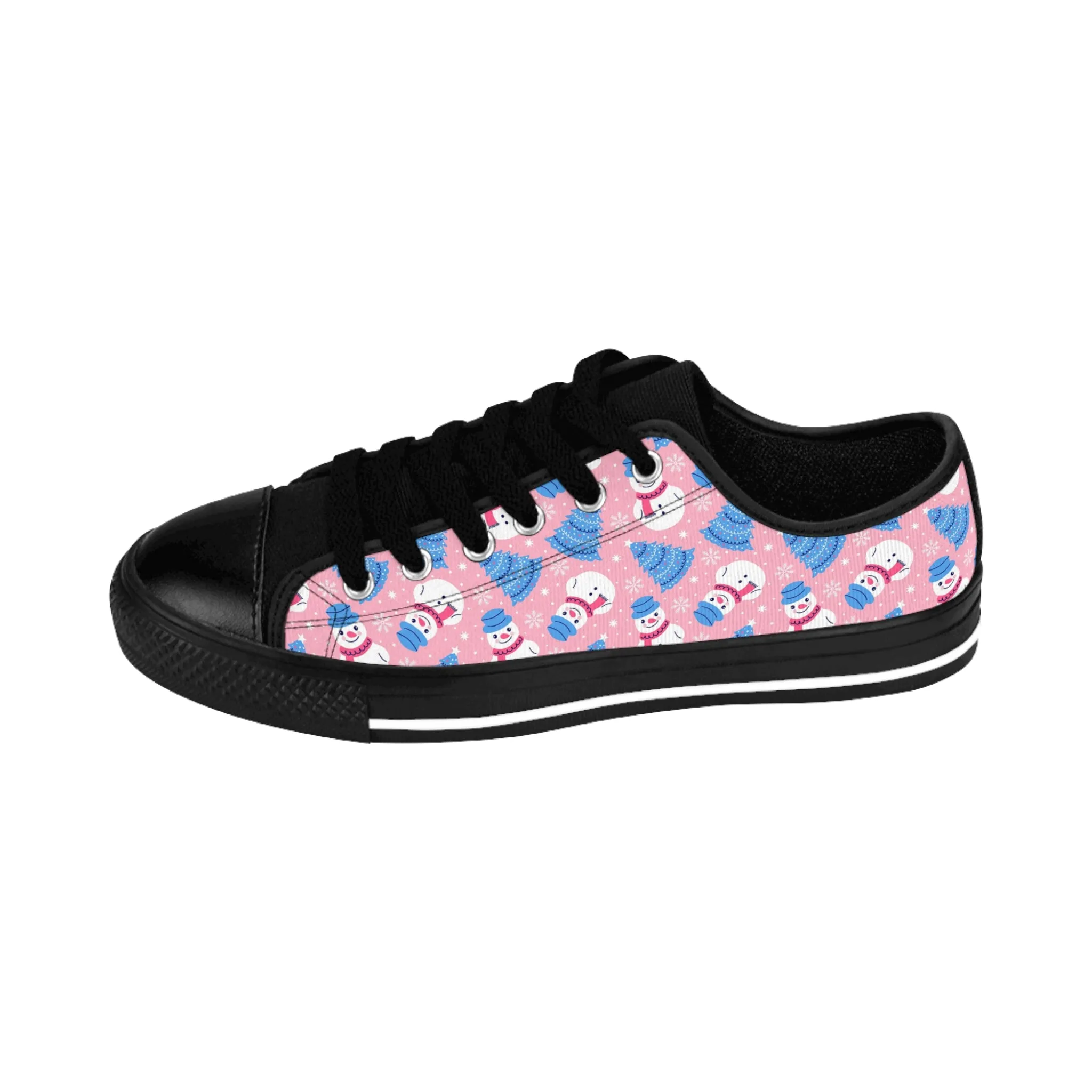 Festive Snowman Women's Sneakers