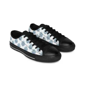 Flower Damask Women's Sneakers