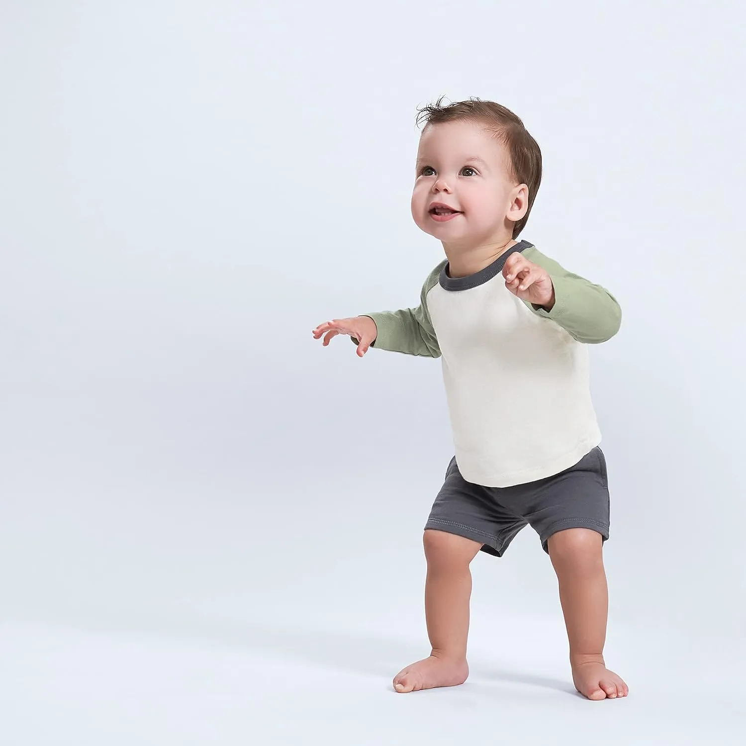 Gerber Baby Boys' Toddler 3-Pack Pull-on Knit Shorts