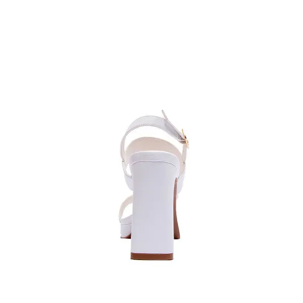Krisha Two Strap Block Heel Sandal