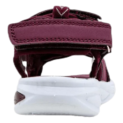 Miki Kids Lite Sandal w Lights Purple