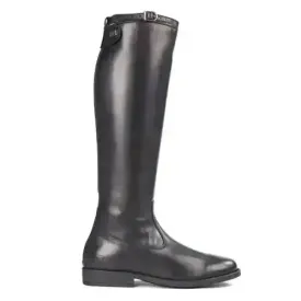 Tuffa Showtime Black Leather Competition Long Riding Boots