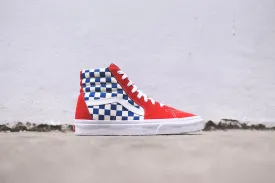 VANS SK8-HI - RED / BLUE